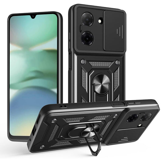 Θήκη για Xiaomi Redmi A5 4G (Περιφερειακή), Techsuit, CamShield, Μαύρη