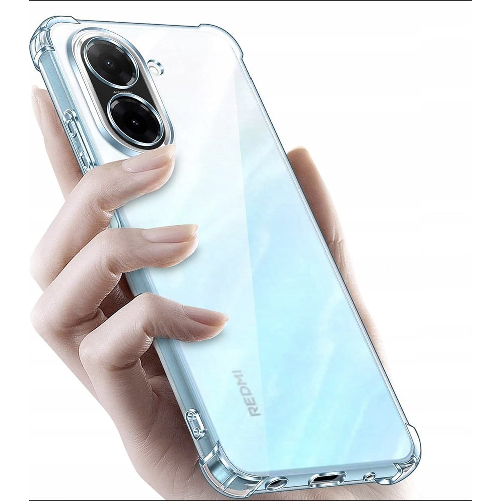 Θήκη για Xiaomi Redmi A5 4G (Standard), Techsuit, Ανθεκτική σε Κρούσεις Διαφανής, Διάφανη