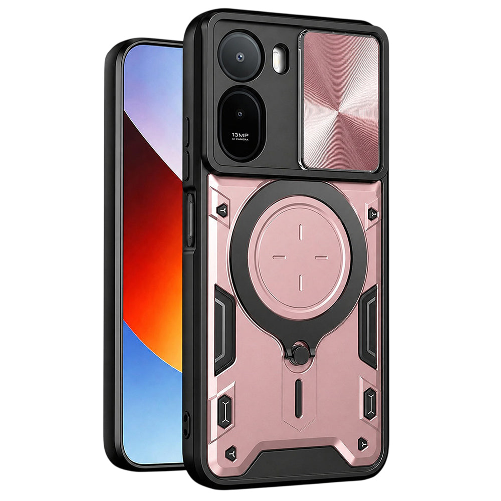 Θήκη για Xiaomi Redmi A7 Pro 4G, Techsuit, CamGuard Pro, Ροζ Χρυσό