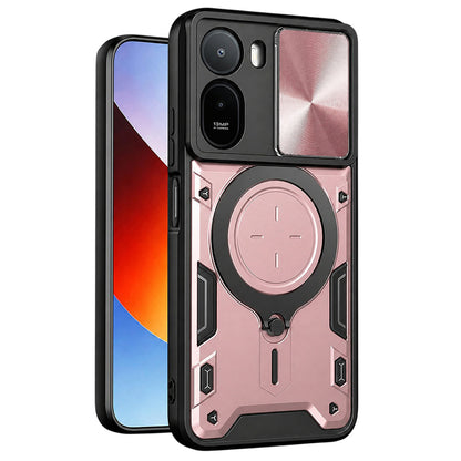 Θήκη για Xiaomi Redmi A7 Pro 4G, Techsuit, CamGuard Pro, Ροζ Χρυσό