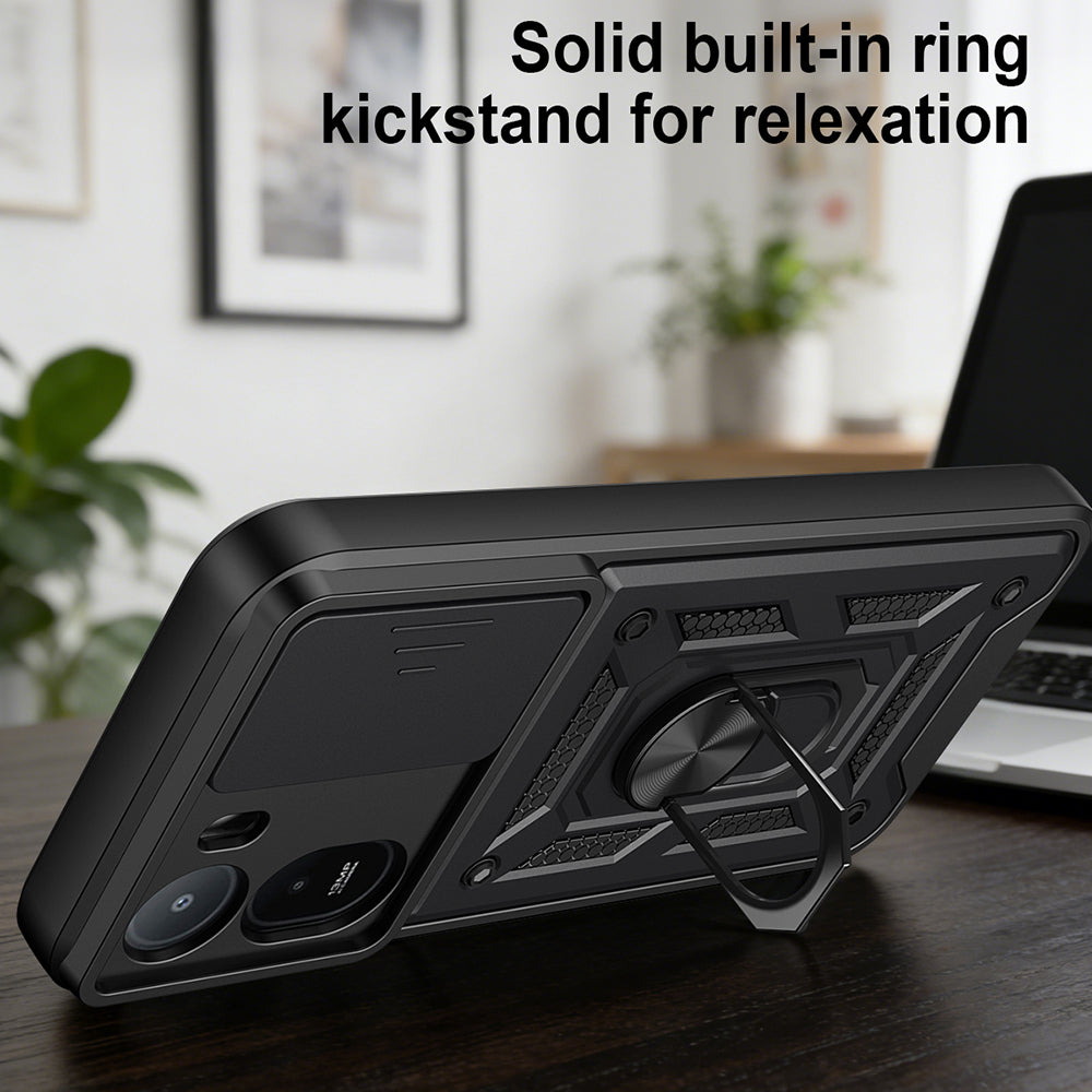 Θήκη για Xiaomi Redmi A7 Pro 4G, Techsuit, CamShield, Χρυσή
