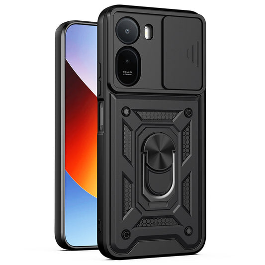 Θήκη για Xiaomi Redmi A7 Pro 4G, Techsuit, CamShield, Μαύρο