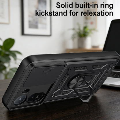 Case for Xiaomi Redmi A7 Pro 4G, Techsuit, CamShield, Black