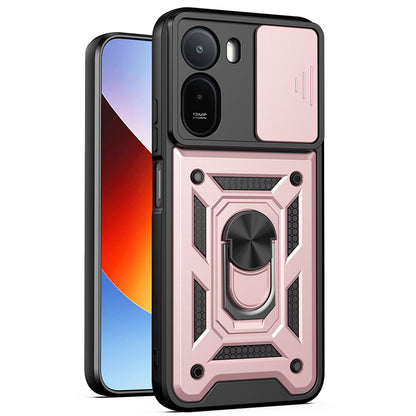 Θήκη για Xiaomi Redmi A7 Pro 4G, Techsuit, CamShield, Ροζ Χρυσό