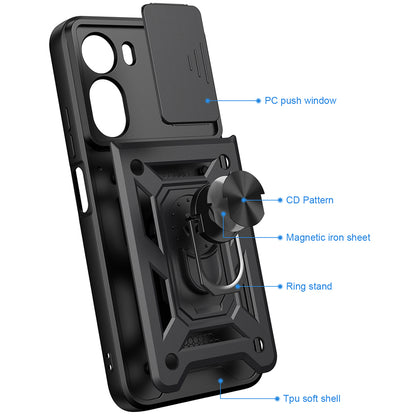 Θήκη για Xiaomi Redmi A7 Pro 4G, Techsuit, CamShield, Ροζ Χρυσό
