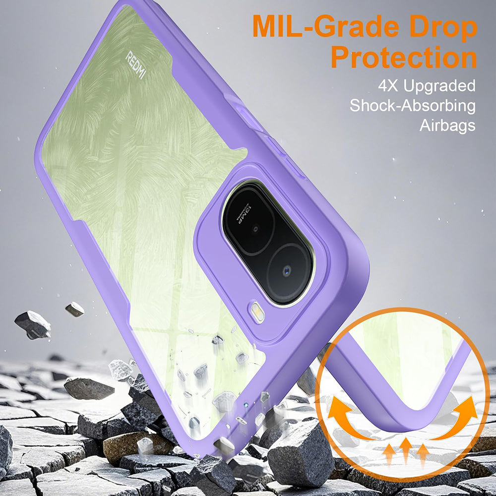 Θήκη για Xiaomi Redmi A7 Pro 4G, Techsuit, ColorVerse 360, Μωβ