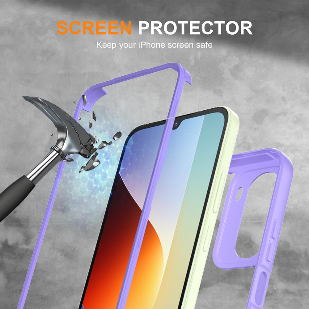 Θήκη για Xiaomi Redmi A7 Pro 4G, Techsuit, ColorVerse 360, Μωβ