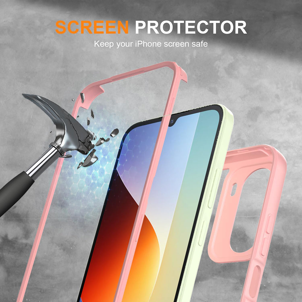Θήκη για Xiaomi Redmi A7 Pro 4G, Techsuit, ColorVerse 360, Ροζ