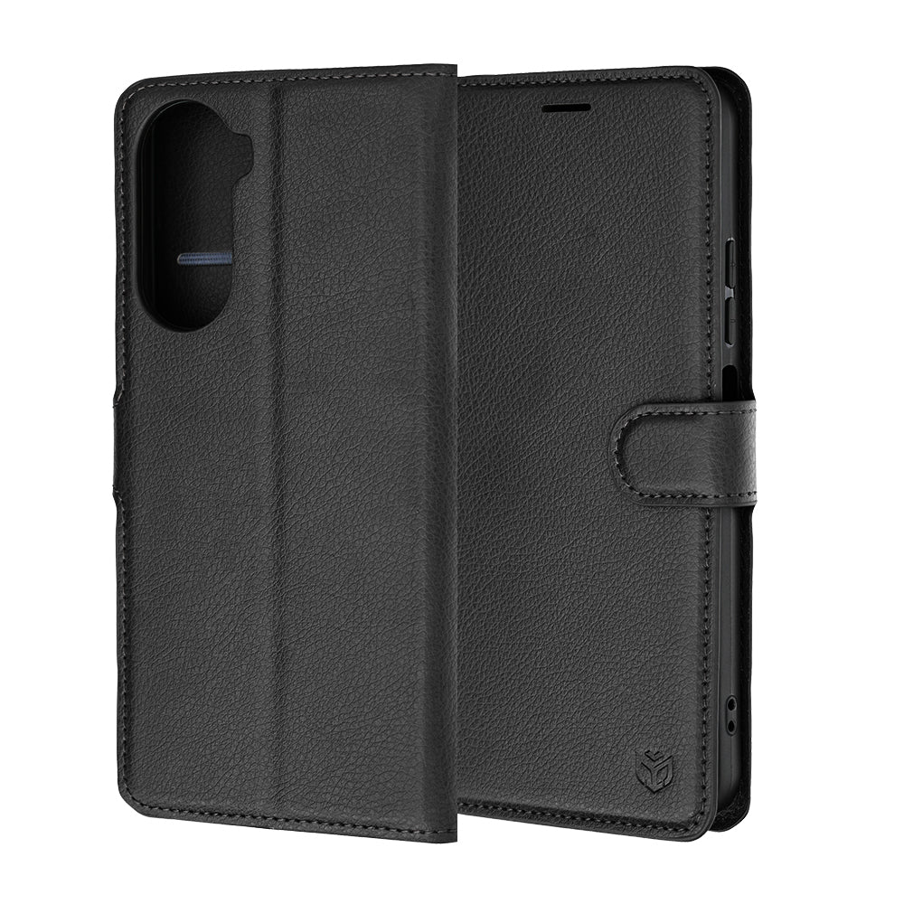 Θήκη για Xiaomi Redmi A7 Pro 4G, Techsuit, Leather Folio, Μαύρο