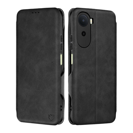 Θήκη για Xiaomi Redmi A7 Pro 4G, Techsuit, Safe Wallet Plus, Μαύρο