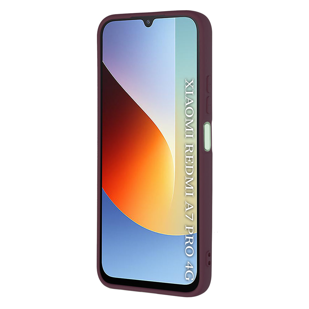 Θήκη για Xiaomi Redmi A7 Pro 4G, Techsuit, SoftFlex, Βυσσινί
