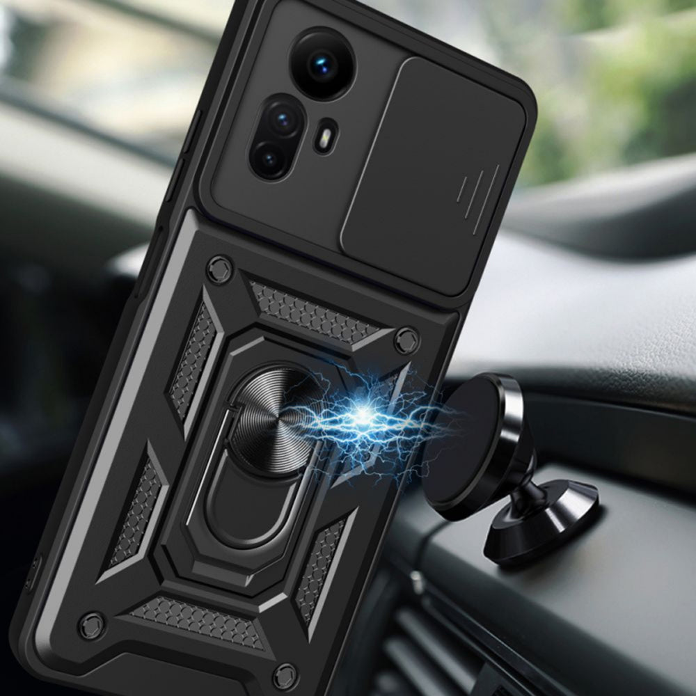 Θήκη για Xiaomi Redmi Note 12S, Techsuit, CamShield, Μαύρο
