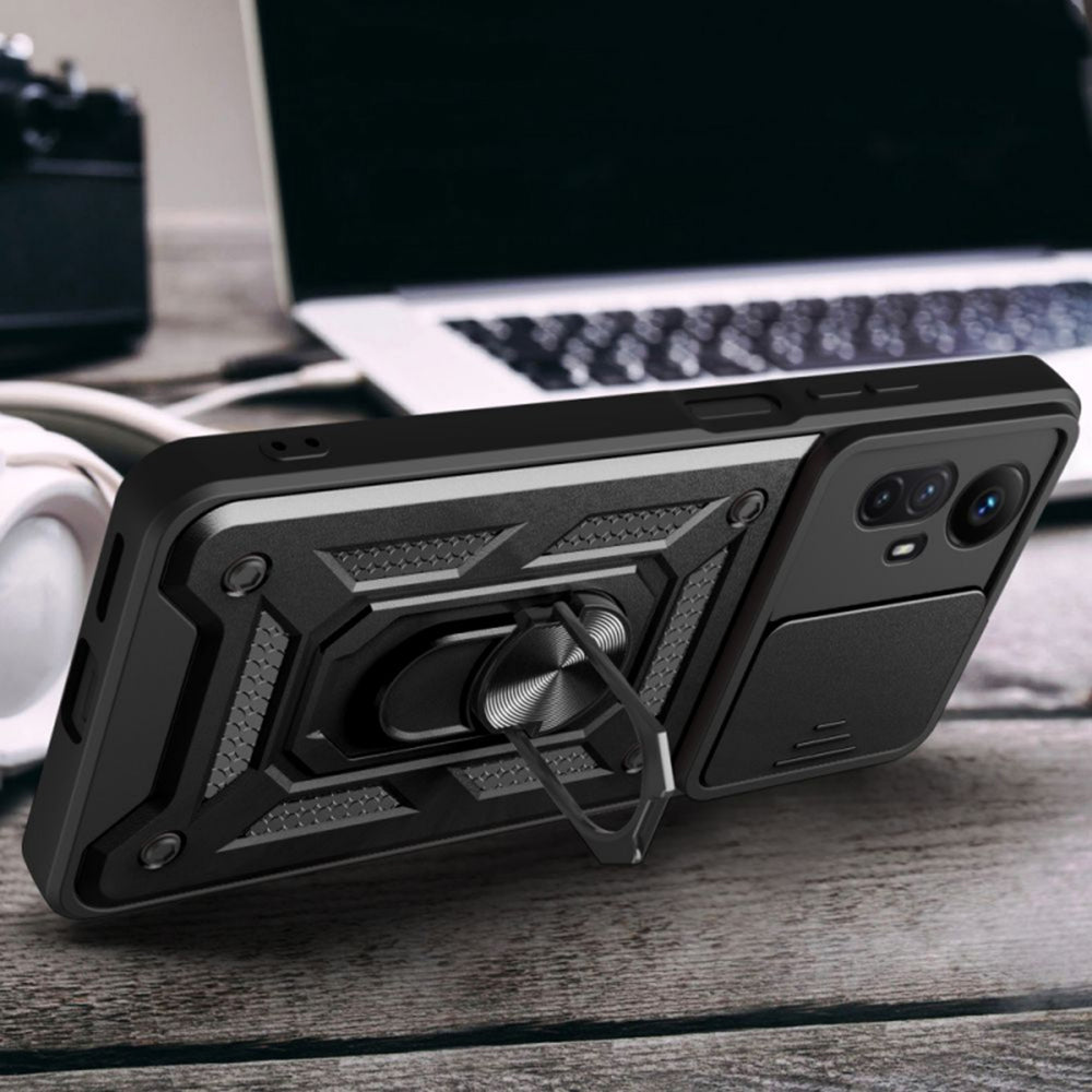 Θήκη για Xiaomi Redmi Note 12S, Techsuit, CamShield, Μαύρο