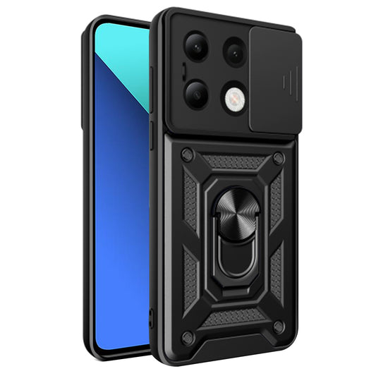 Θήκη για Xiaomi Redmi Note 13 4G, Techsuit, CamShield, Μαύρο