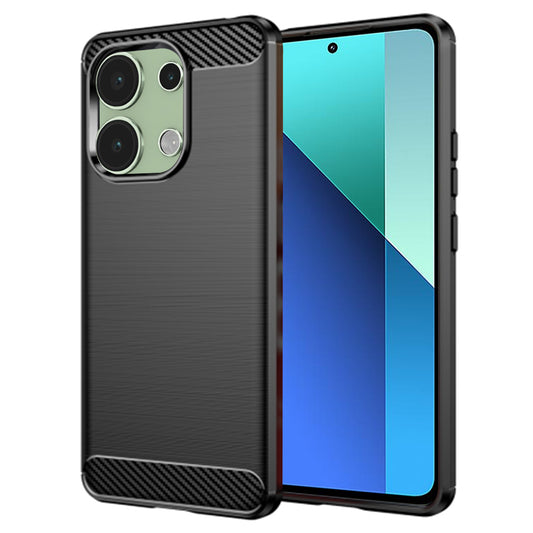 Θήκη για Xiaomi Redmi Note 13 4G, Techsuit, Carbon, Μαύρο