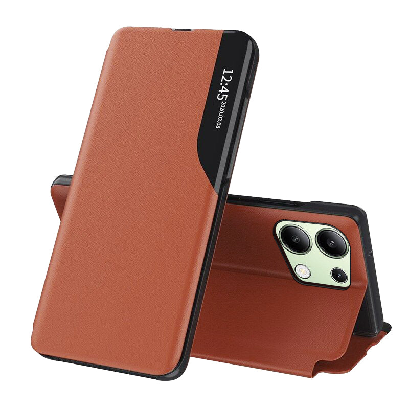 Θήκη για Xiaomi Redmi Note 13 4G, Techsuit, eFold, Πορτοκαλί