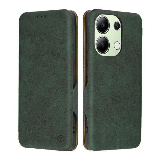 Θήκη για Xiaomi Redmi Note 13 4G, Techsuit, Safe Wallet Plus, Πράσινο