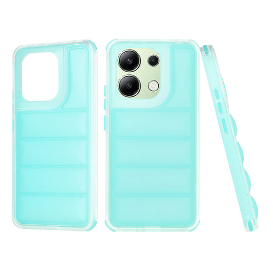 Θήκη για Xiaomi Redmi Note 13 4G, Techsuit, Wave Shield, Τυρκουάζ