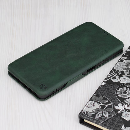 Θήκη για Xiaomi Redmi Note 13 5G, Techsuit, Safe Wallet Plus, Πράσινο