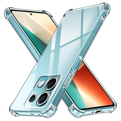 Θήκη για Xiaomi Redmi Note 13 5G, Techsuit, Ανθεκτική σε Κρούσεις Διαφανής, Διάφανη