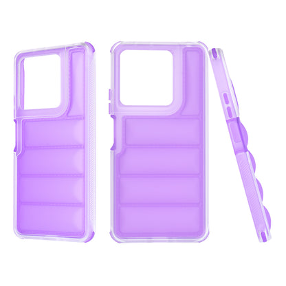 Θήκη για Xiaomi Redmi Note 13 5G, Techsuit, Wave Shield, Μωβ
