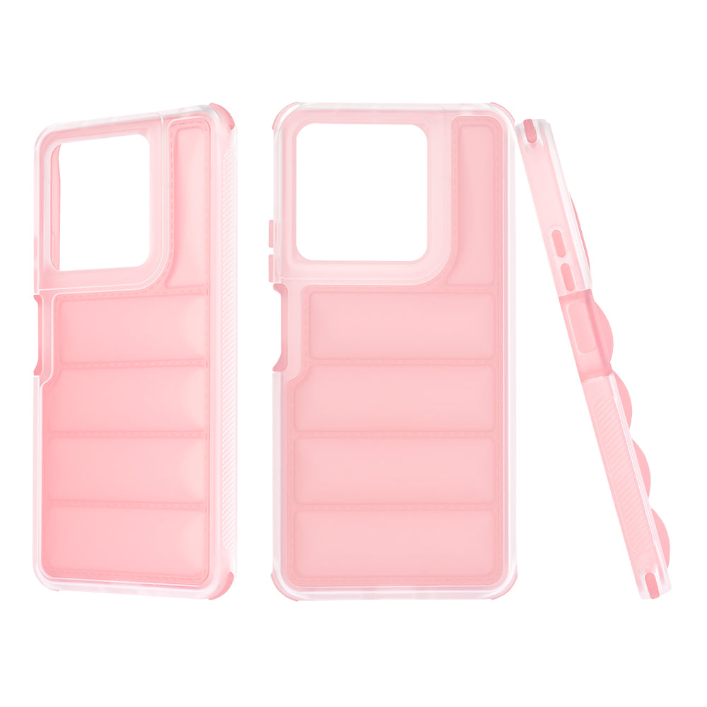 Θήκη για Xiaomi Redmi Note 13 5G, Techsuit, Wave Shield, Ροζ