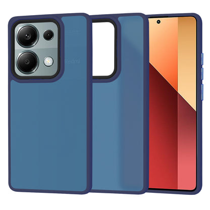 Θήκη για Xiaomi Redmi Note 13 Pro 4G / Poco M6 Pro 4G, Techsuit, HaloFrost, Μπλε Σκούρο