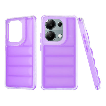 Θήκη για Xiaomi Redmi Note 13 Pro 4G / Poco M6 Pro 4G, Techsuit, Wave Shield, Μωβ