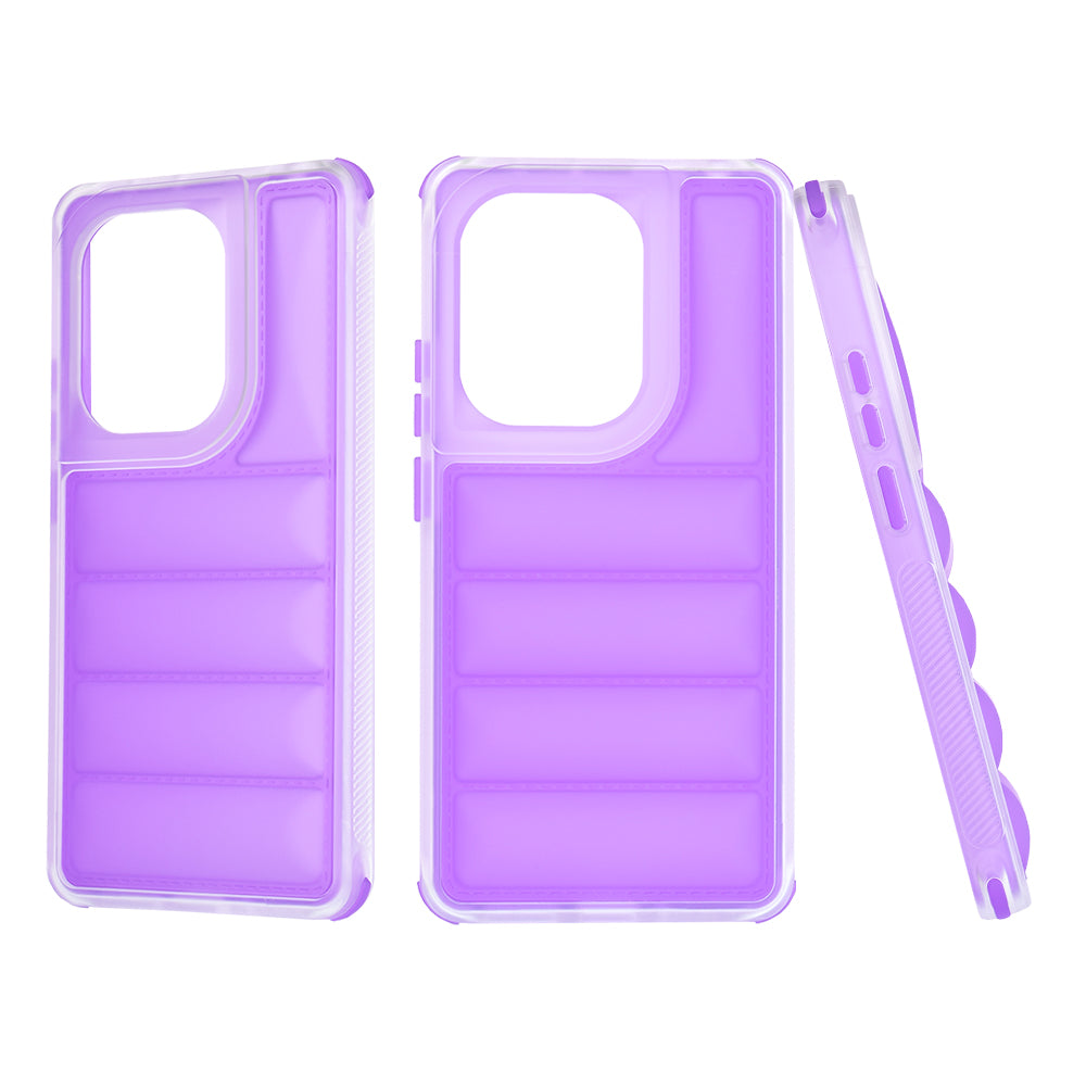Θήκη για Xiaomi Redmi Note 13 Pro 4G / Poco M6 Pro 4G, Techsuit, Wave Shield, Μωβ