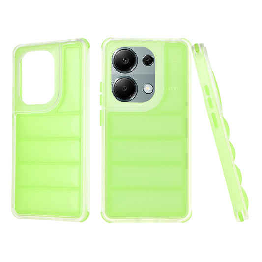 Θήκη για Xiaomi Redmi Note 13 Pro 4G / Poco M6 Pro 4G, Techsuit, Wave Shield, Πράσινο