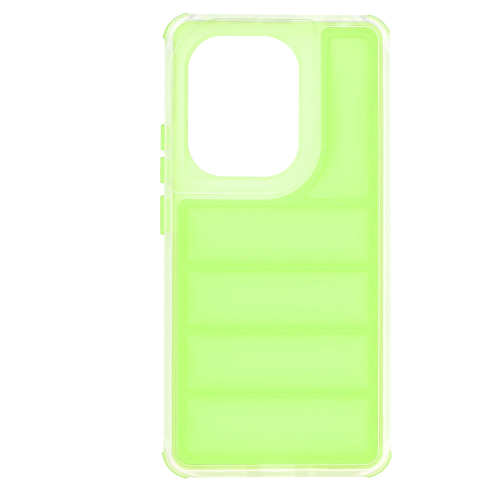 Case for Xiaomi Redmi Note 13 Pro 4G / Poco M6 Pro 4G, Techsuit, Wave Shield, Green