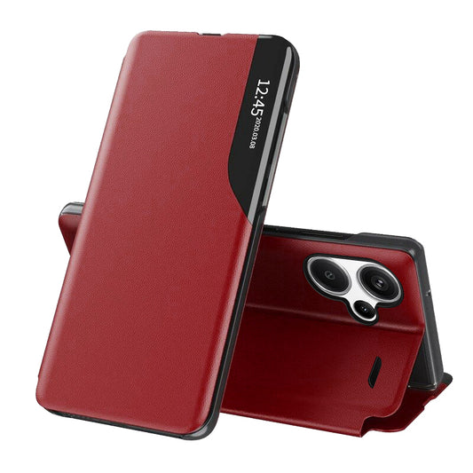 Θήκη για Xiaomi Redmi Note 13 Pro+, Techsuit, eFold, Κόκκινο