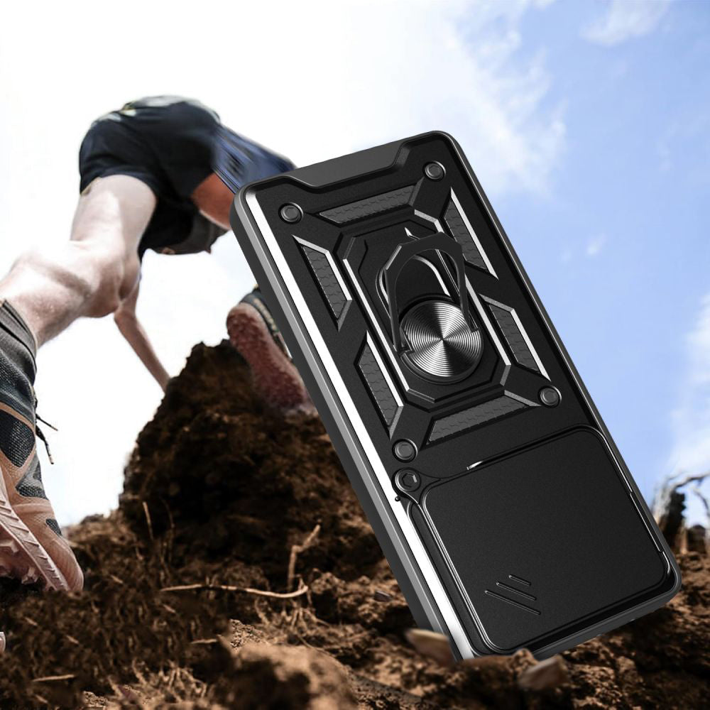 Θήκη για Xiaomi Redmi Note 14 4G (Περιφερειακή), Techsuit, CamShield, Μπλε