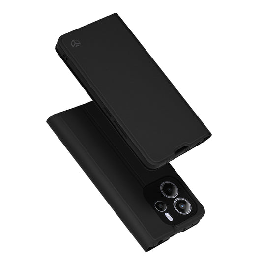 Θήκη για Xiaomi Redmi Note 14 4G (Περιφερειακή), Techsuit, Magskin Book, Μαύρη