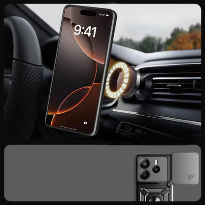 Θήκη για Xiaomi Redmi Note 14 4G (Standard), Techsuit, CamShield, Μαύρο