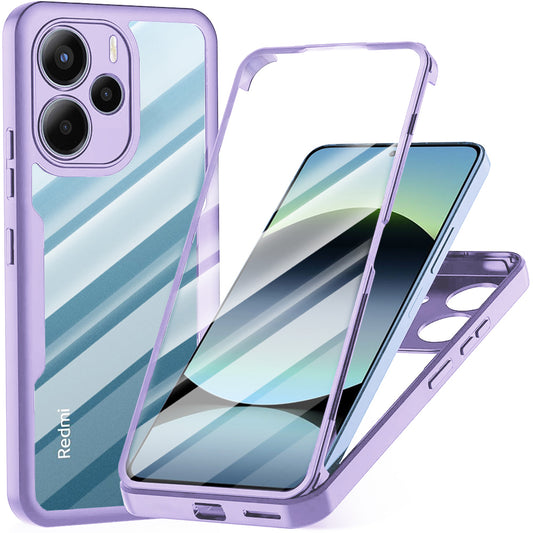 Θήκη για Xiaomi Redmi Note 14 4G (Standard), Techsuit, ColorVerse 360, Μωβ