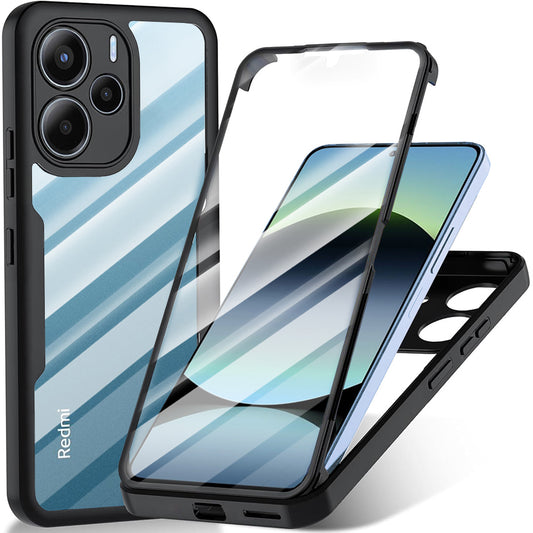 Θήκη για Xiaomi Redmi Note 14 4G (Standard), Techsuit, ColorVerse 360, Μαύρο