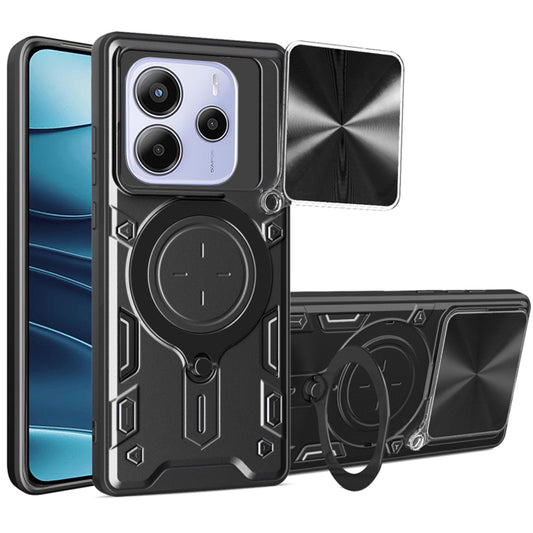 Θήκη για Xiaomi Redmi Note 14 5G, Techsuit, CamGuard Pro, Μαύρη