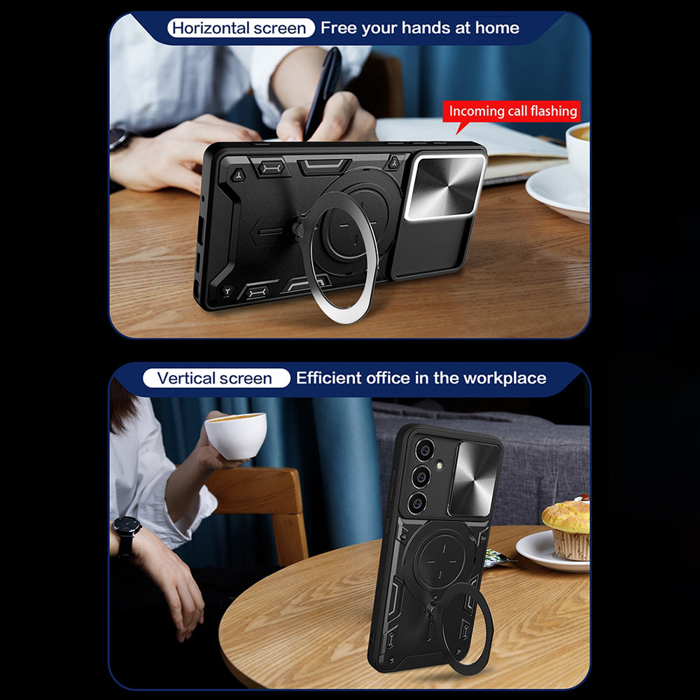 Θήκη για Xiaomi Redmi Note 14 5G, Techsuit, CamGuard Pro, Μαύρη