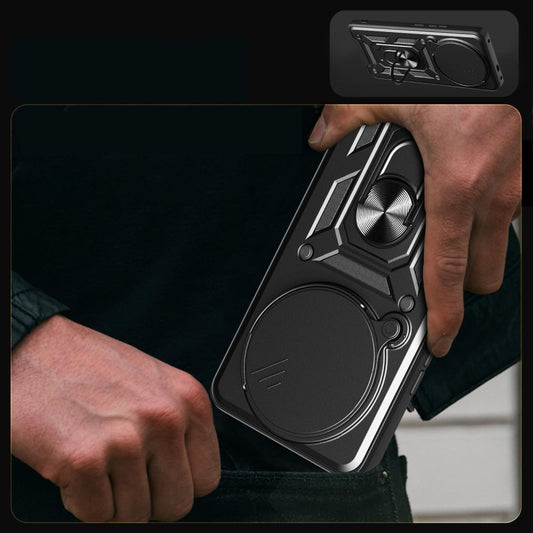 Θήκη για Xiaomi Redmi Note 14 Pro 4G, Techsuit, CamShield, Μαύρο