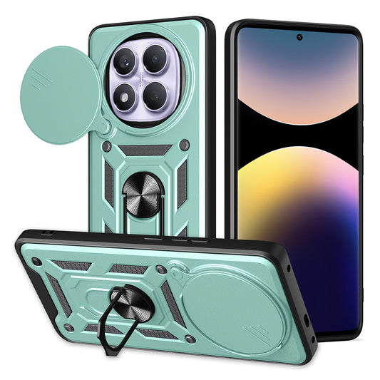 Θήκη για Xiaomi Redmi Note 14 Pro 4G, Techsuit, CamShield, Πράσινο
