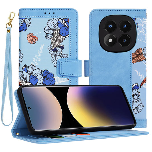 Θήκη για Xiaomi Redmi Note 14 Pro 4G, Techsuit, FlipCraft, Μπλε