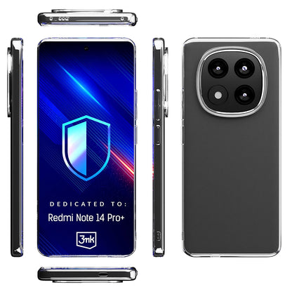 Case for Xiaomi Redmi Note 14 Pro+ 5G, 3MK, Clear, Transparent
