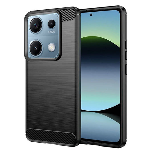 Θήκη για Xiaomi Redmi Note 14S, Techsuit, Άνθρακας, Μαύρο