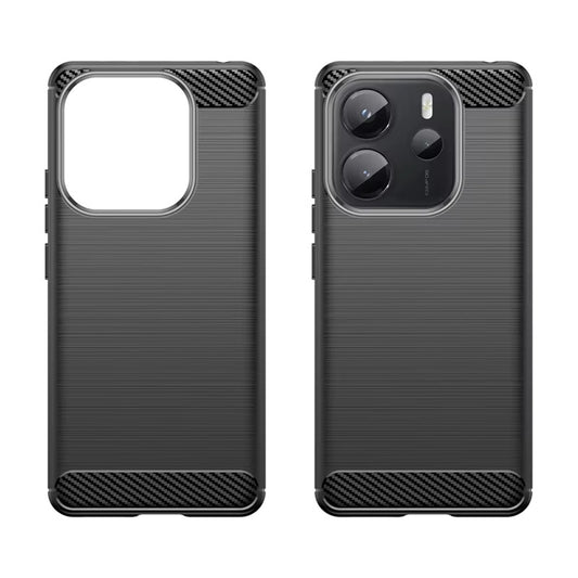 Θήκη για Xiaomi Redmi Note 14S, Techsuit, Άνθρακας, Μαύρο