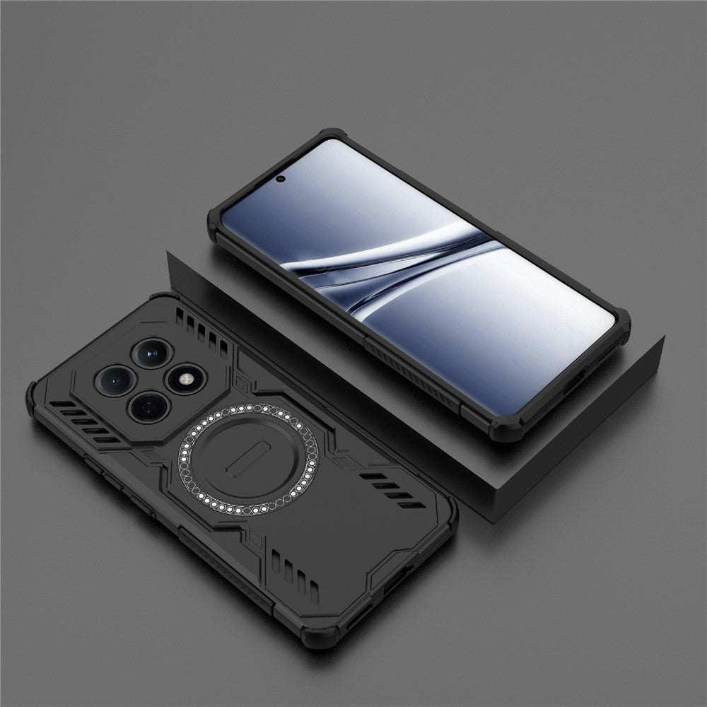 Θήκη MagSafe για Xiaomi Redmi Note 15 4G, Techsuit, ArmorMag, Μαύρη