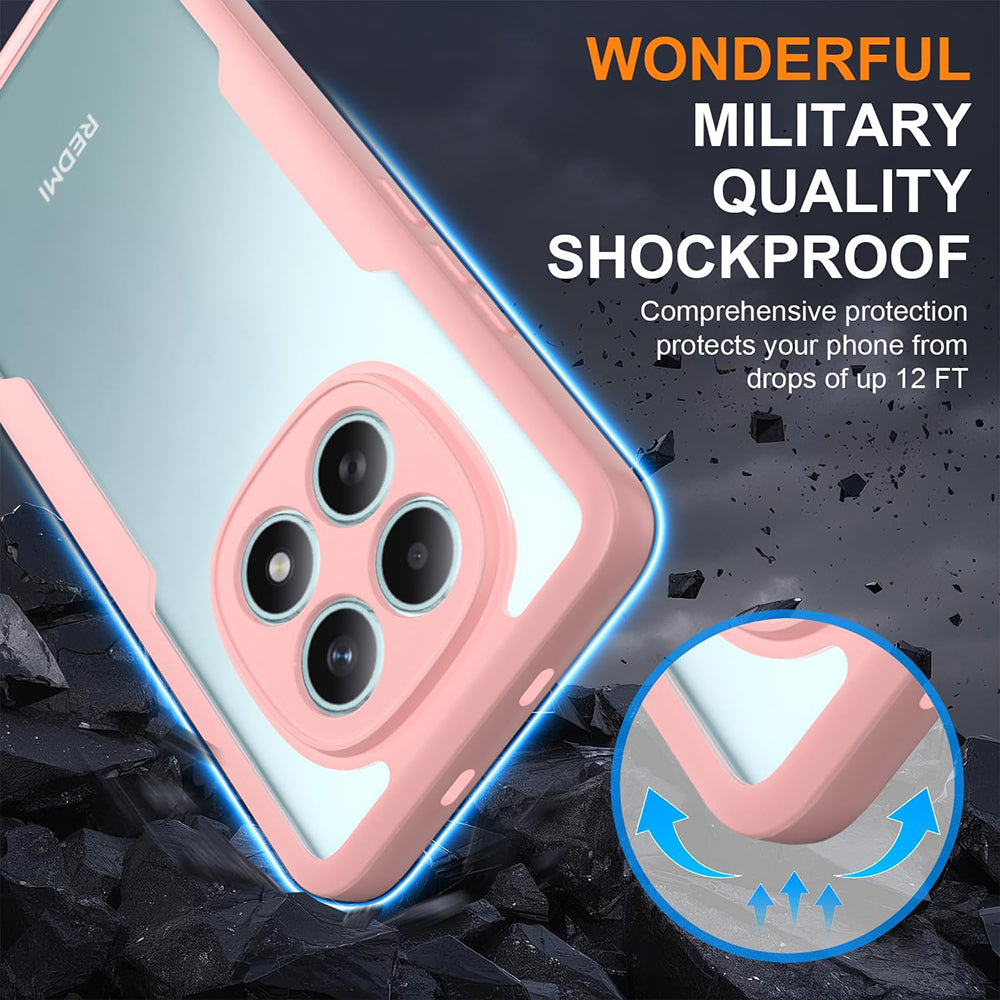 Case for Xiaomi Redmi Note 15 4G, Techsuit, ColorVerse 360, Pink