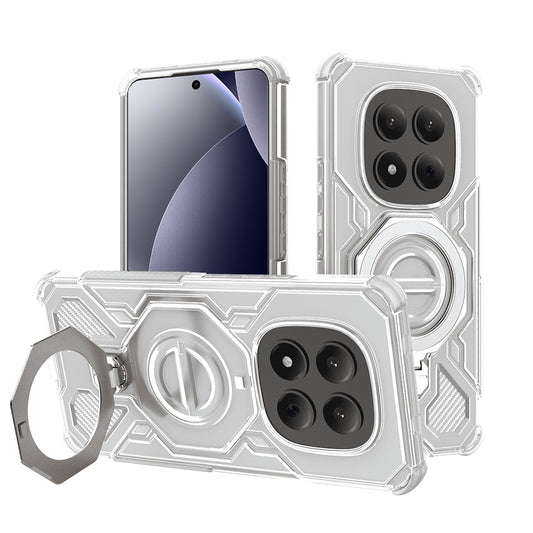 Θήκη για Xiaomi Redmi Note 15 Pro 4G, Techsuit, Carbon Shield Pro, Λευκή