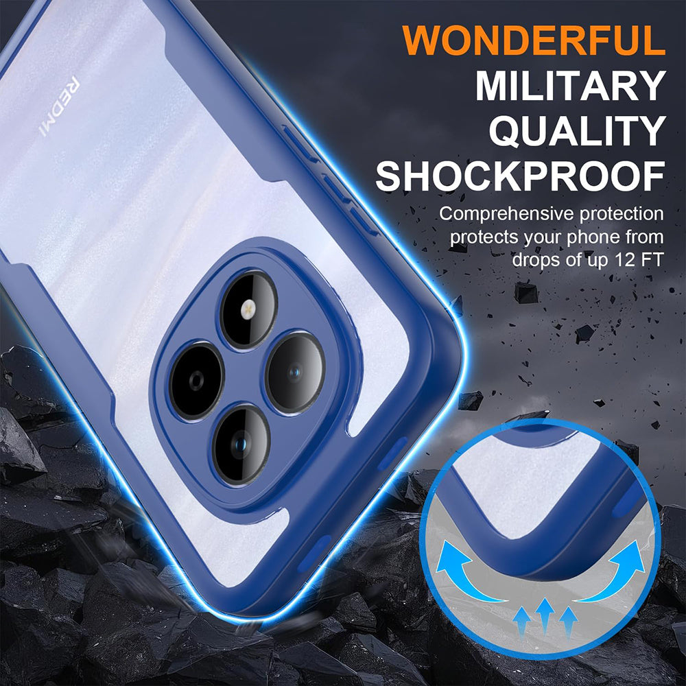 Θήκη για Xiaomi Redmi Note 15 Pro 4G, Techsuit, ColorVerse 360, Μπλε