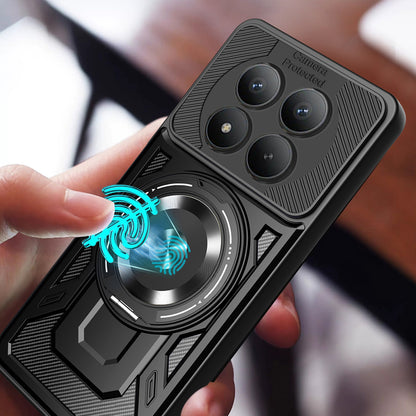 Θήκη για Xiaomi Redmi Note 15 Pro 4G, Techsuit, RuggedCam, Μπλε